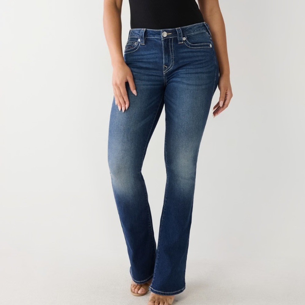 💕TRUE RELIGION BLUE BECCA BOOTCUT JEANS 💕